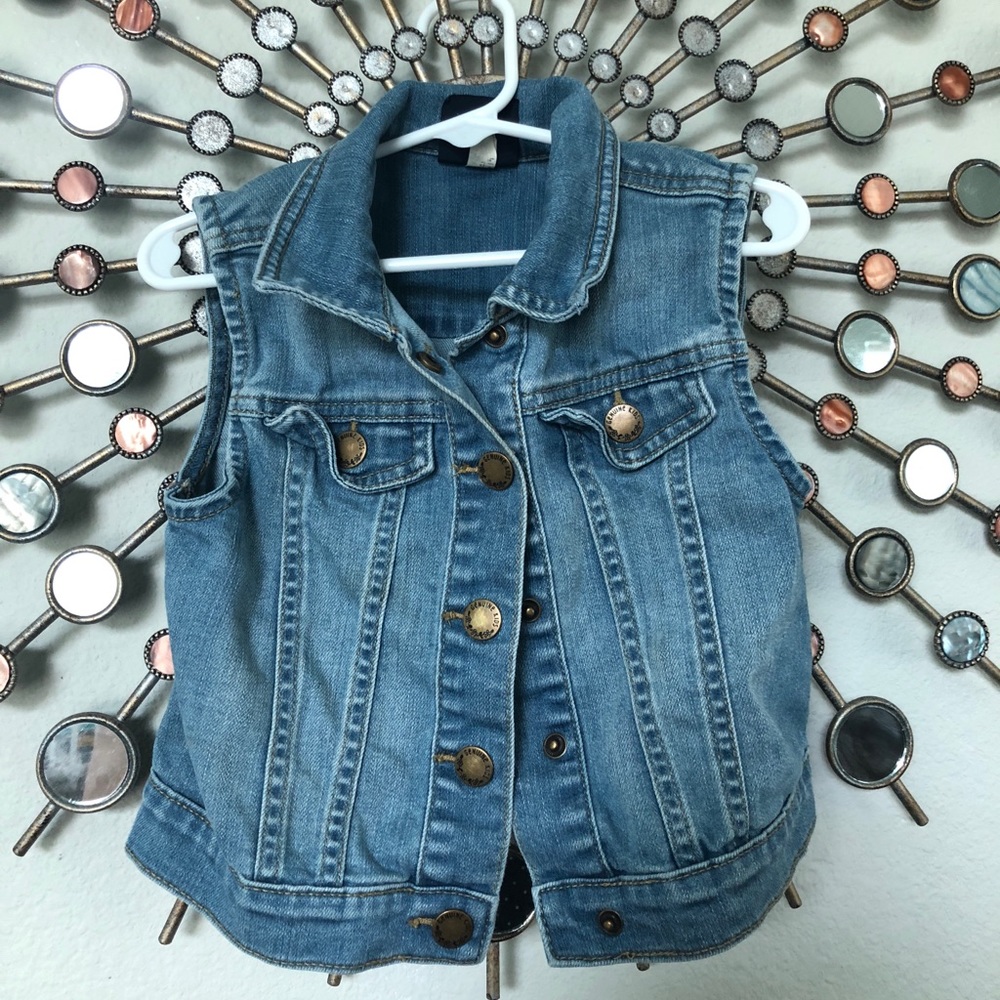 Girls Denim vest